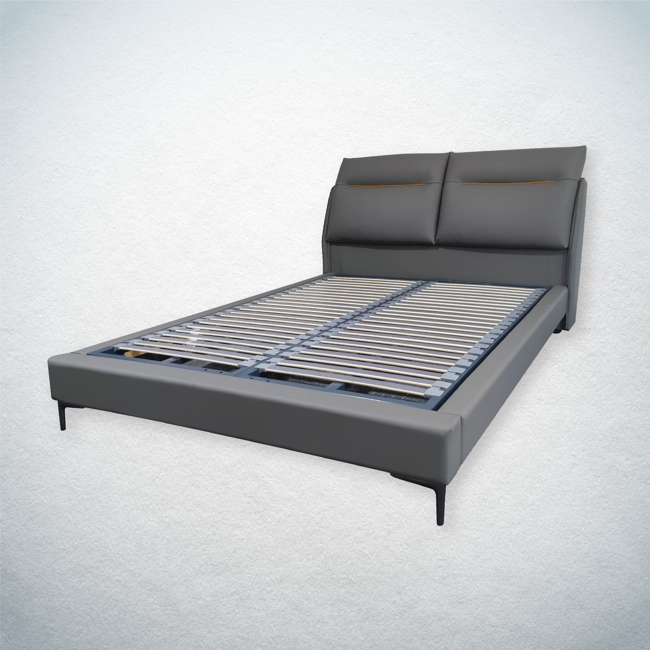Premium & Extra-thick Bed Frame With Slats