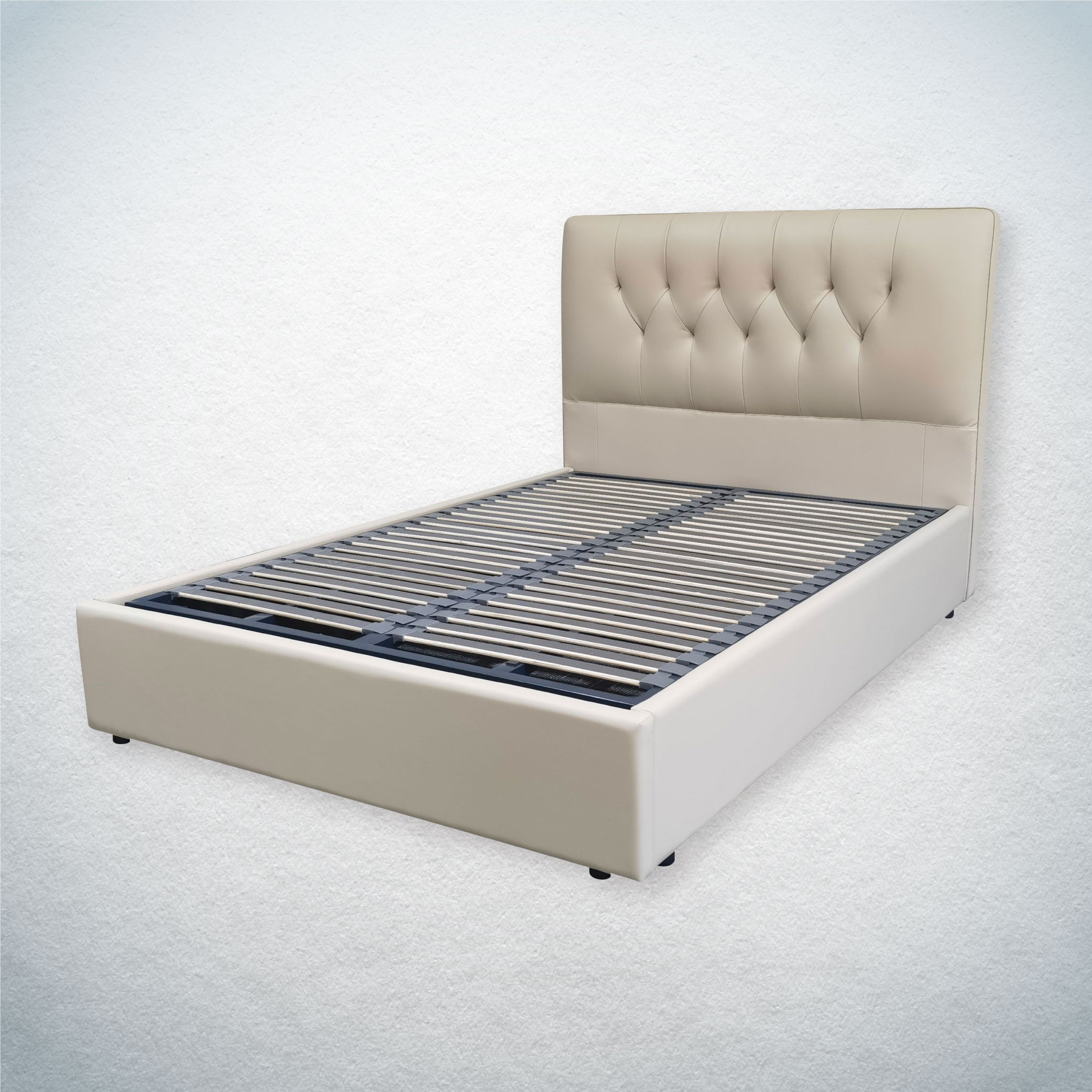 Button Hydraulic Bed Frame