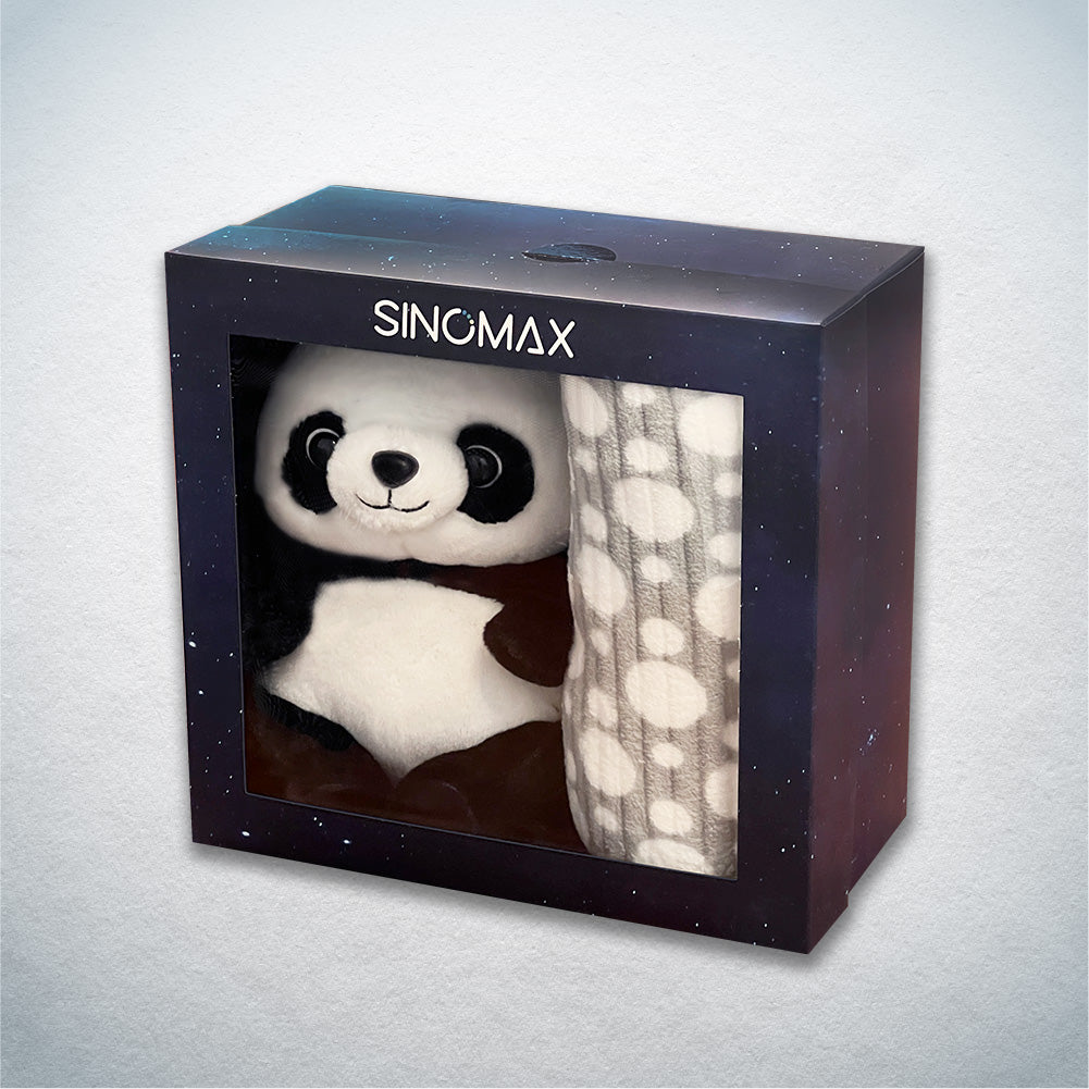 Sinomax 熊貓毛毯套裝