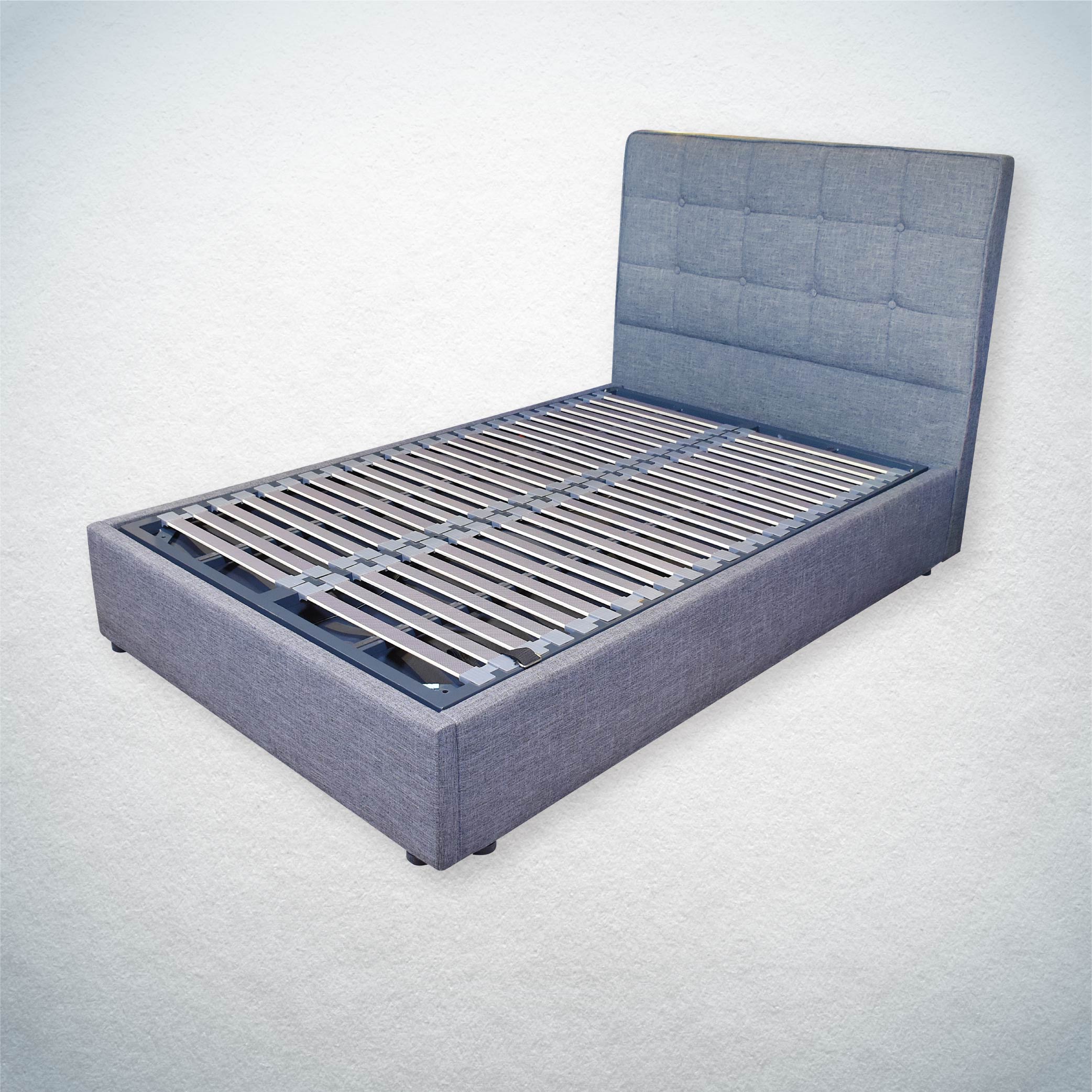 Hydraulic Storage with Slats Bed Frame - Superior