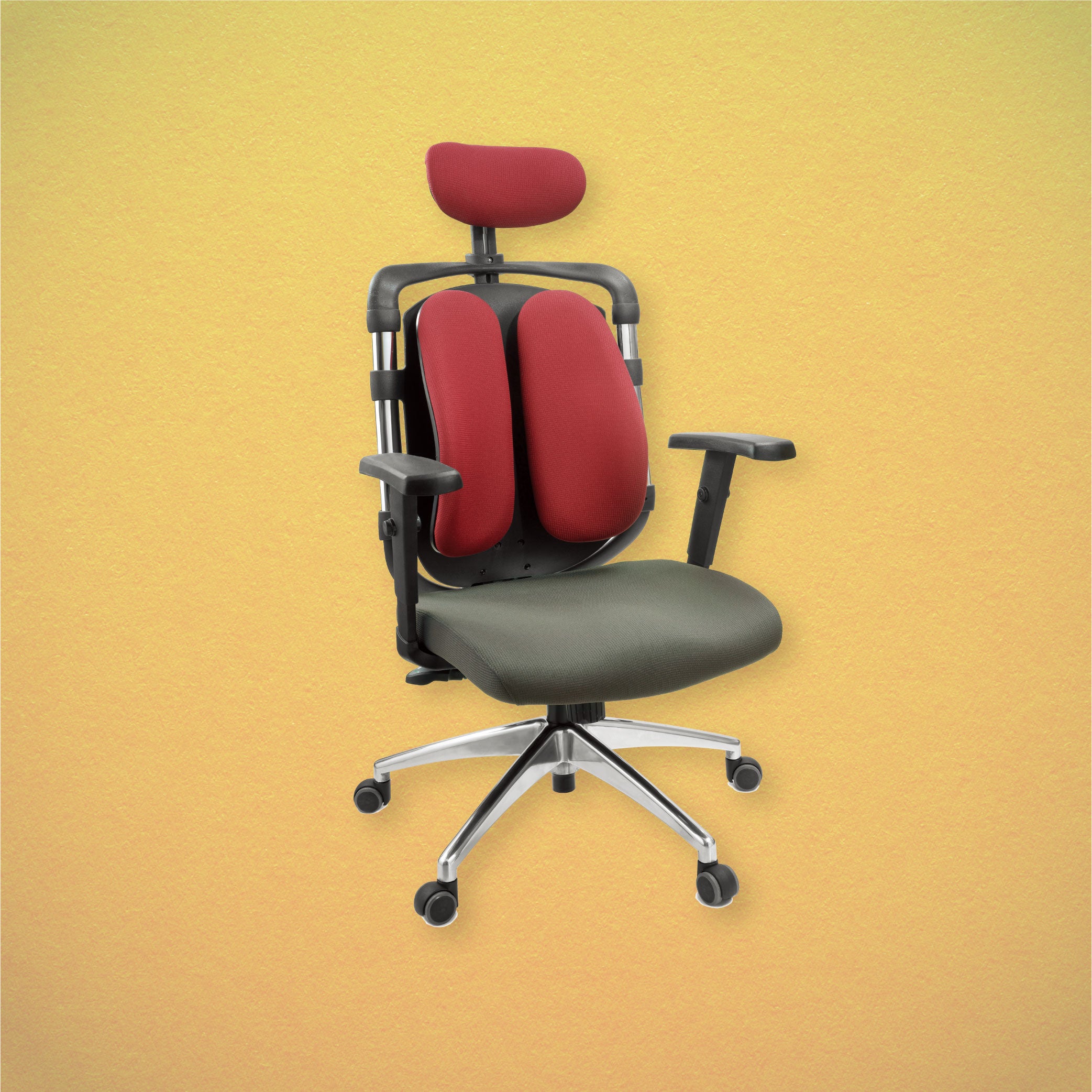 Ergonomic Design Chair (Advanced) - Maroon